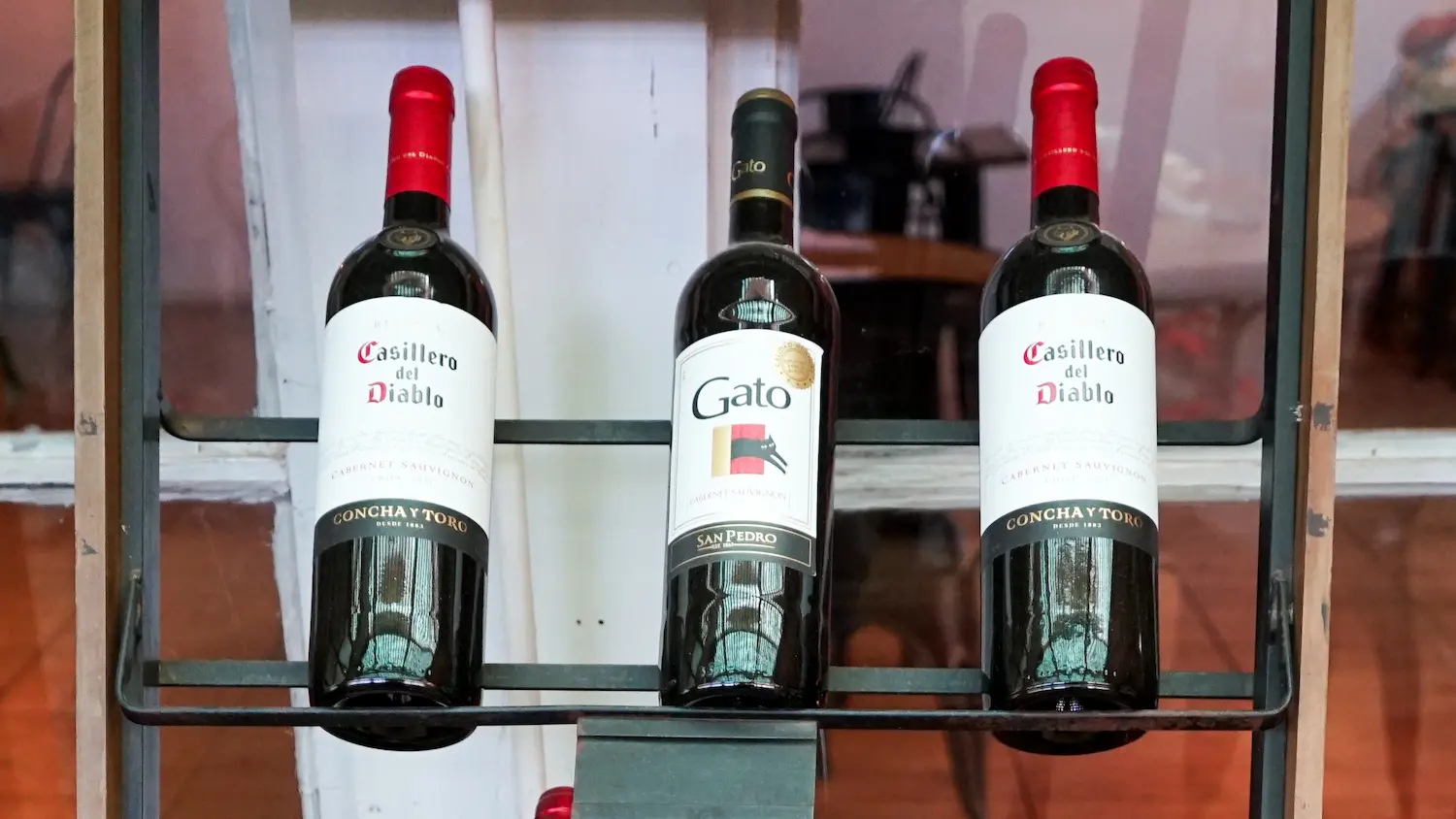 Interior del bar Londres